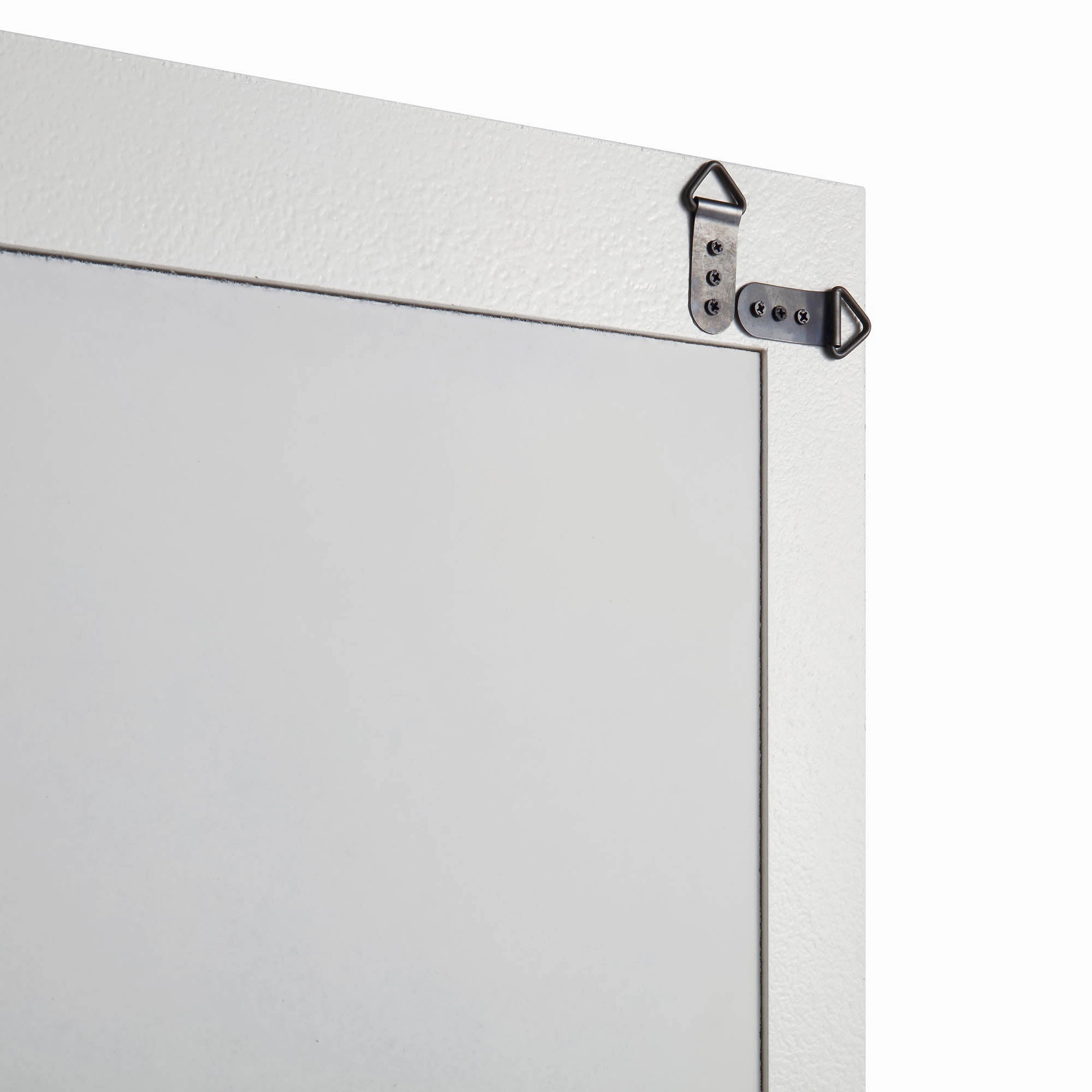 Destin Wave Mirror 160 x 70 cm, White Matte