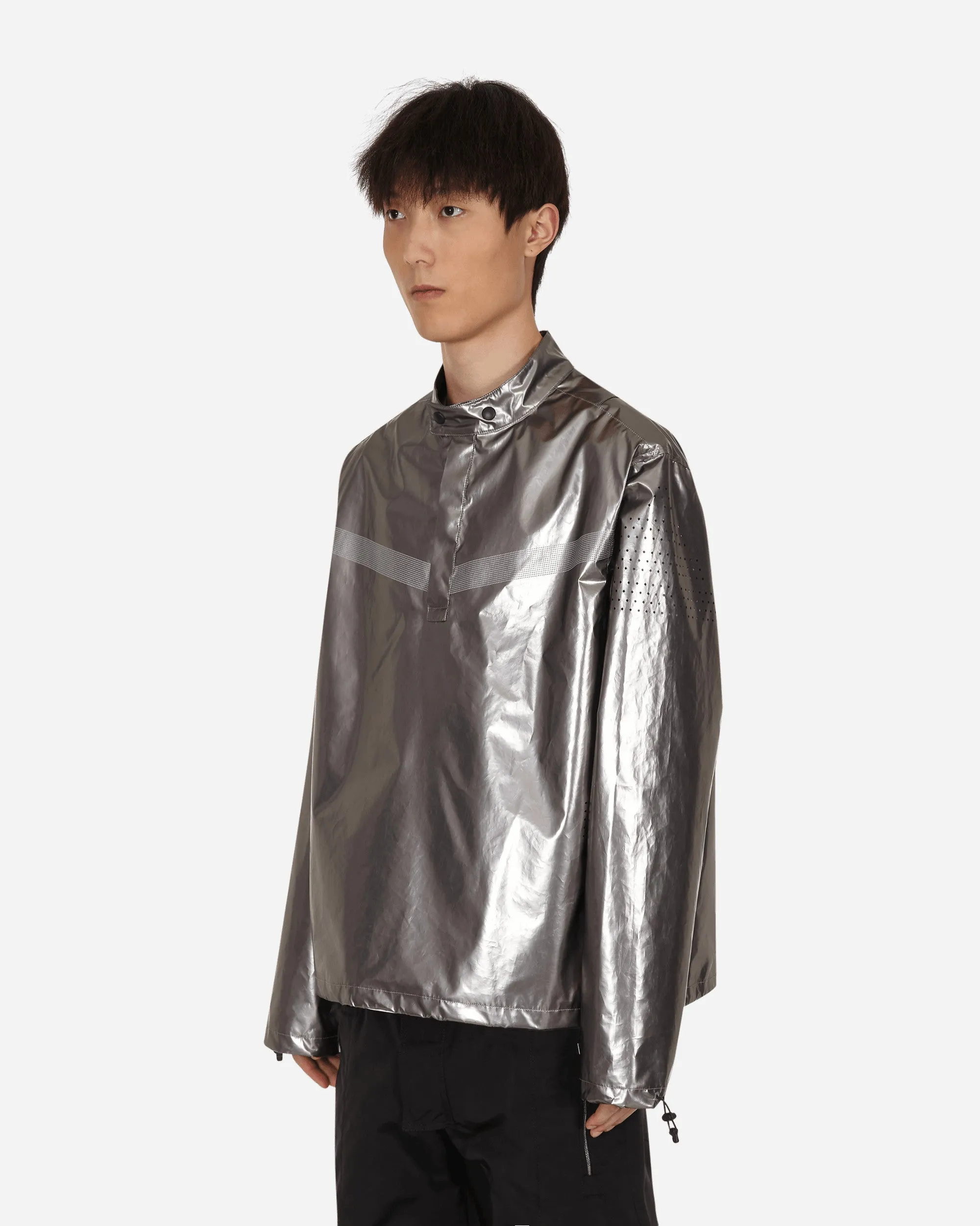 Devo Reverse Evolution Track Top Grey
