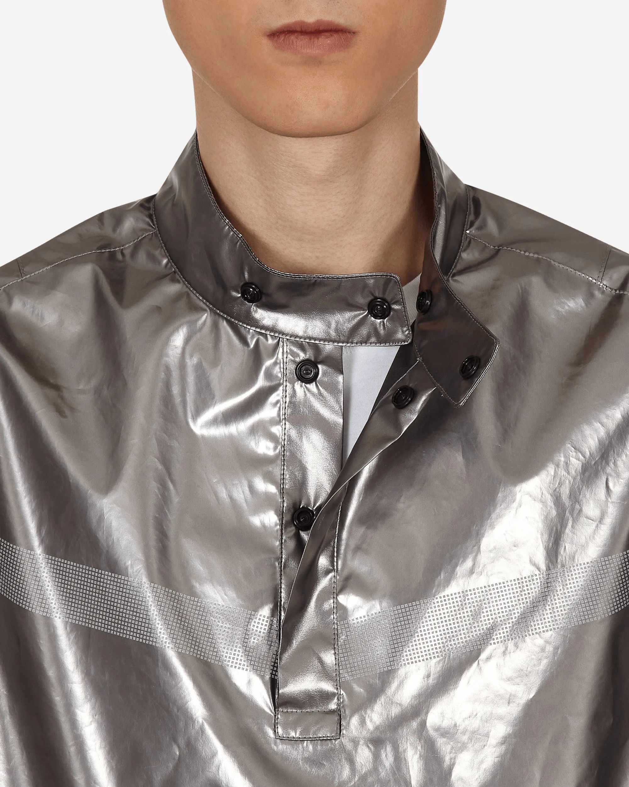 Devo Reverse Evolution Track Top Grey