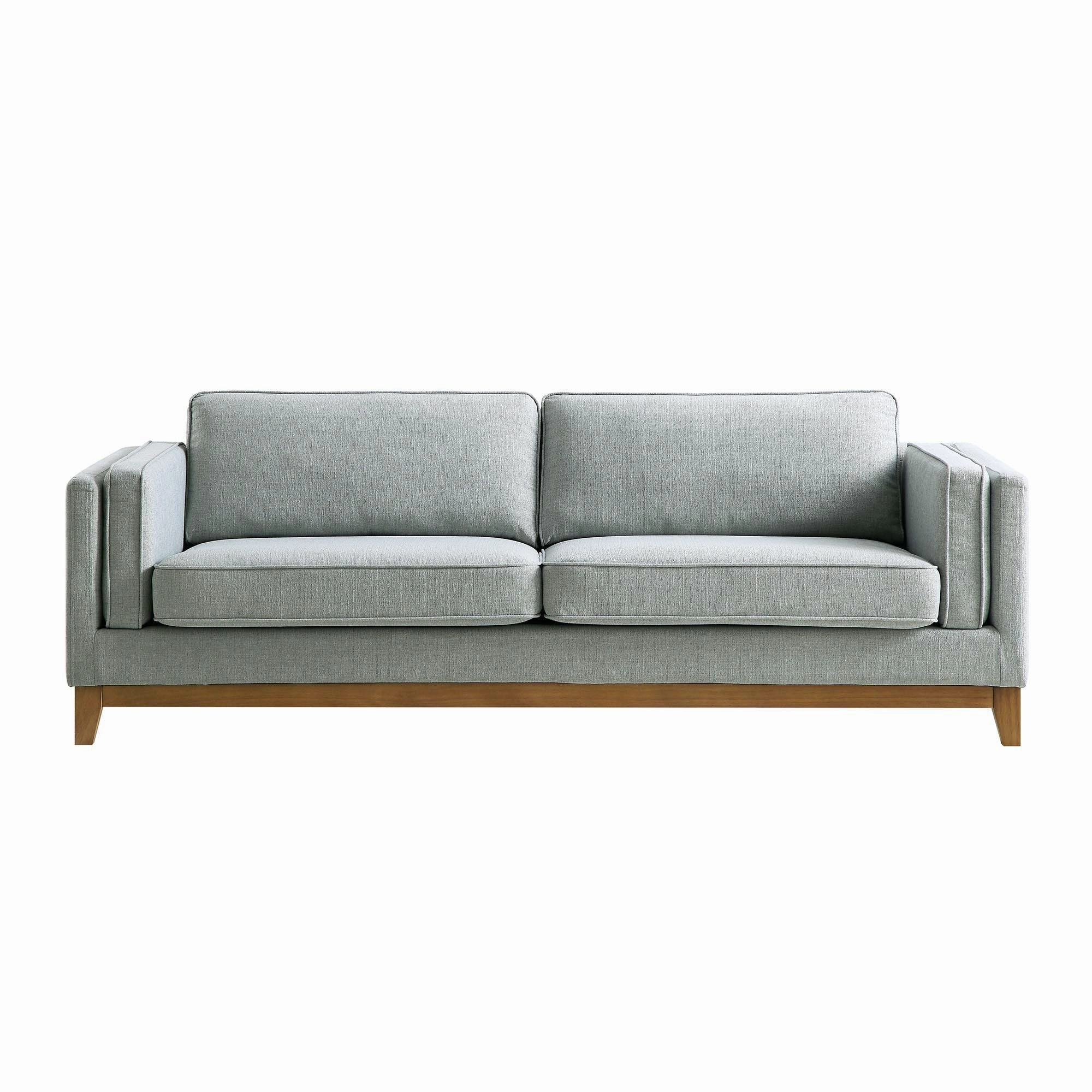 Dipley Sage Fabric Sofa, 3-Seater
