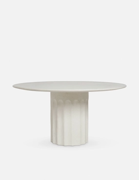 Doric Round Dining Table by Sarah Sherman Samuel