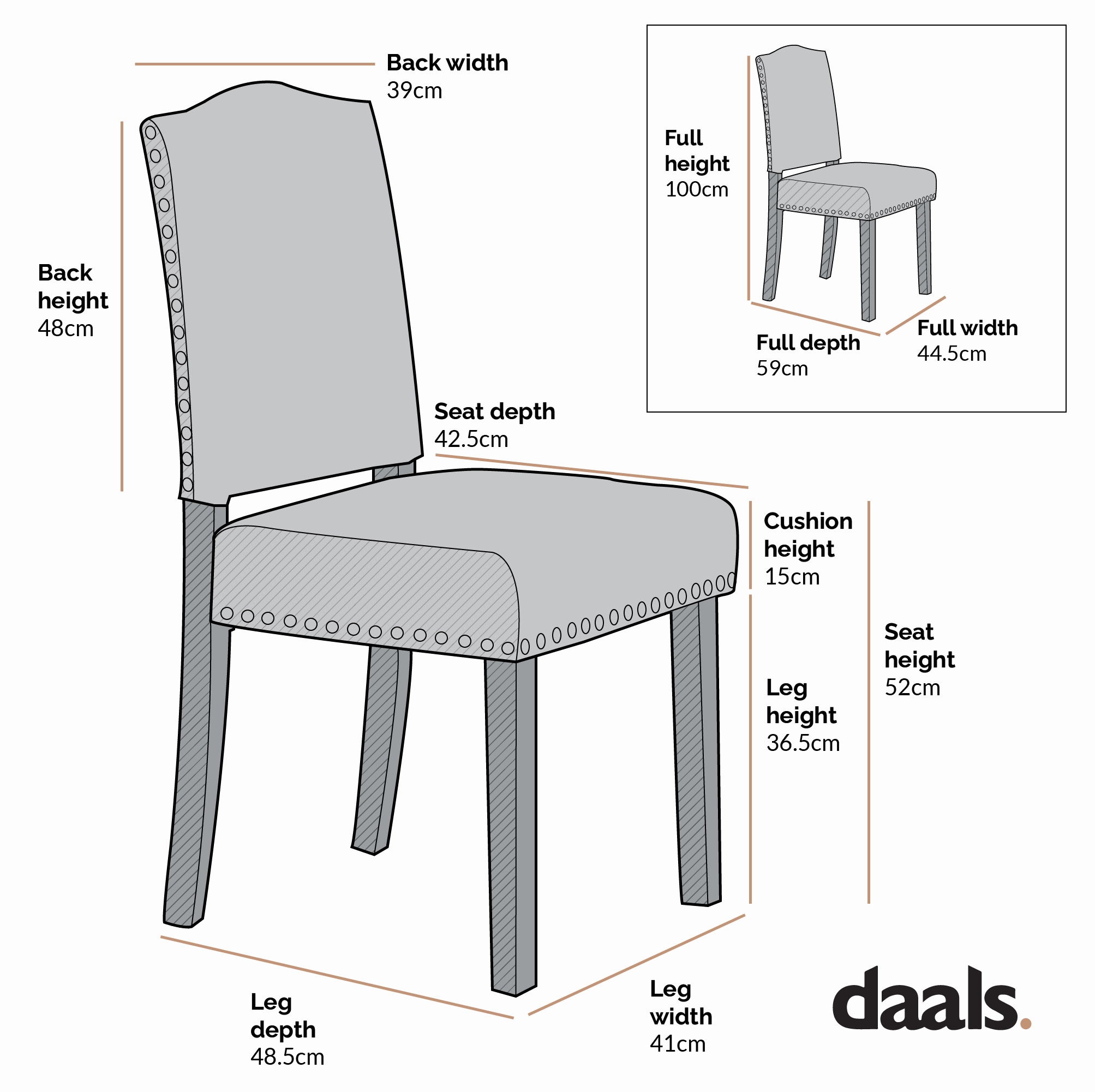 Draycott Set of 2 Pine Green Velvet Dining Chairs
