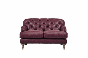 Earl | 2 Seater Sofa | Vintage Oxblood