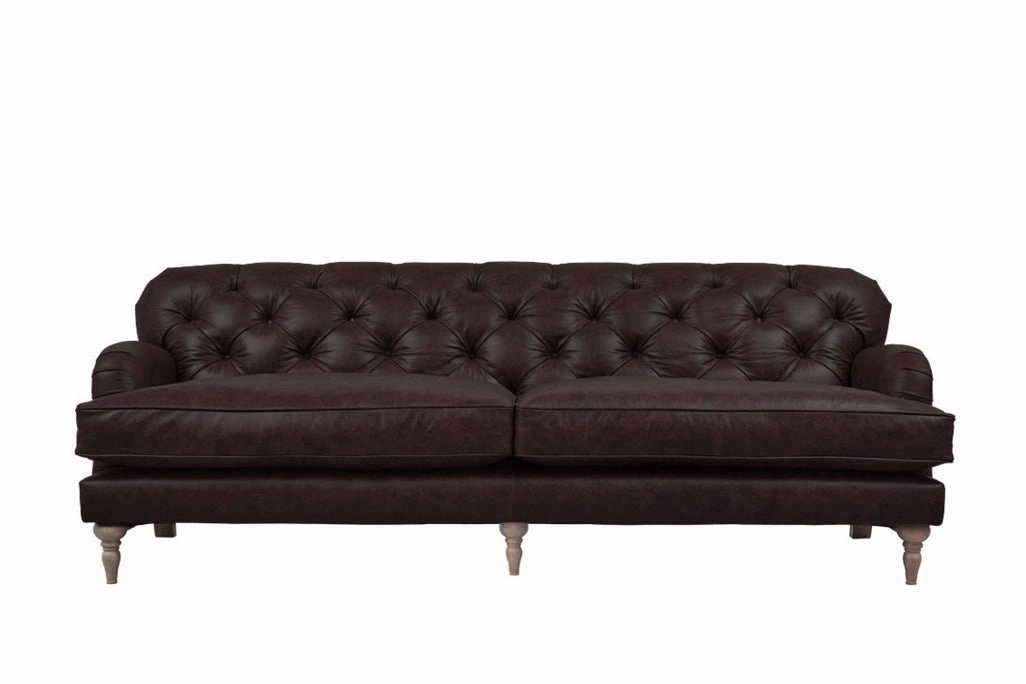 Earl | 4 Seater Sofa | Vintage Rosewood