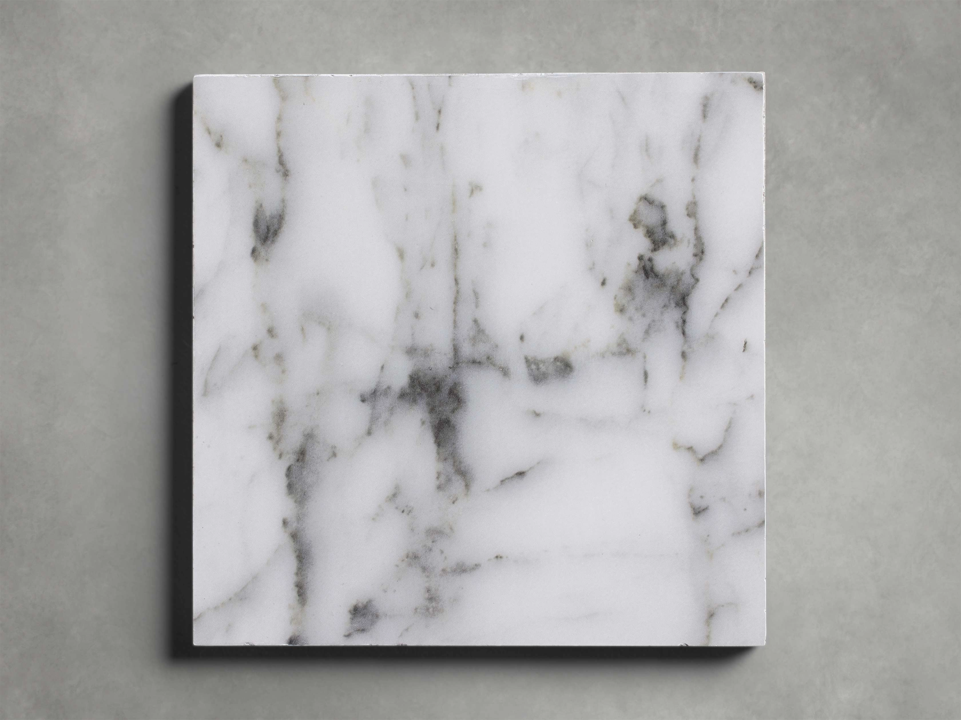 Edgewater Outdoor Finish Board in White Faux Marble