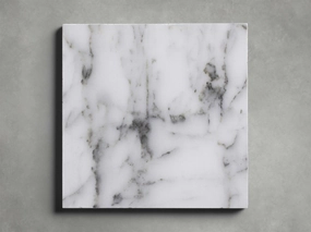 Edgewater Outdoor Finish Board in White Faux Marble