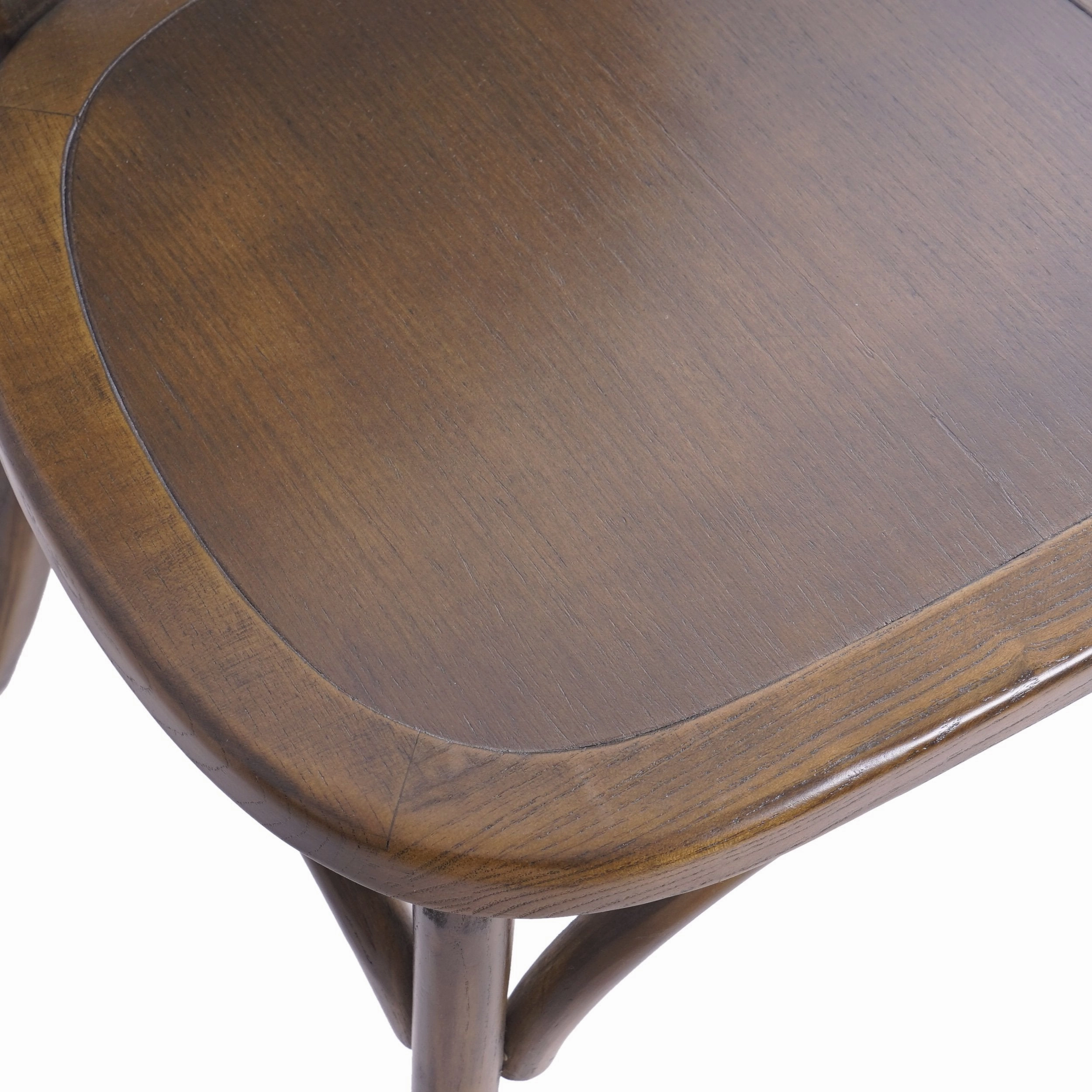 Elm Wood and Rattan Dining Chair (Set of 2) - NH713013