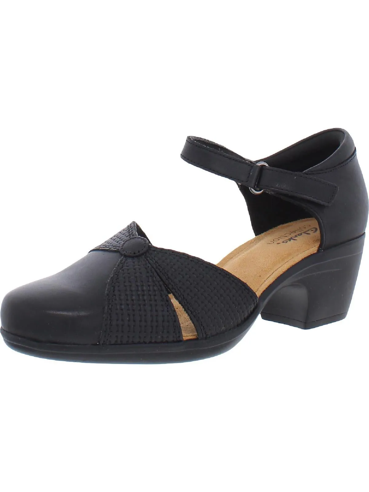 Emily Rae Womens Leather Adjustable Ankle Strap