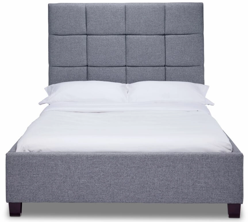 Ethan 3-Piece King Bed - Grey