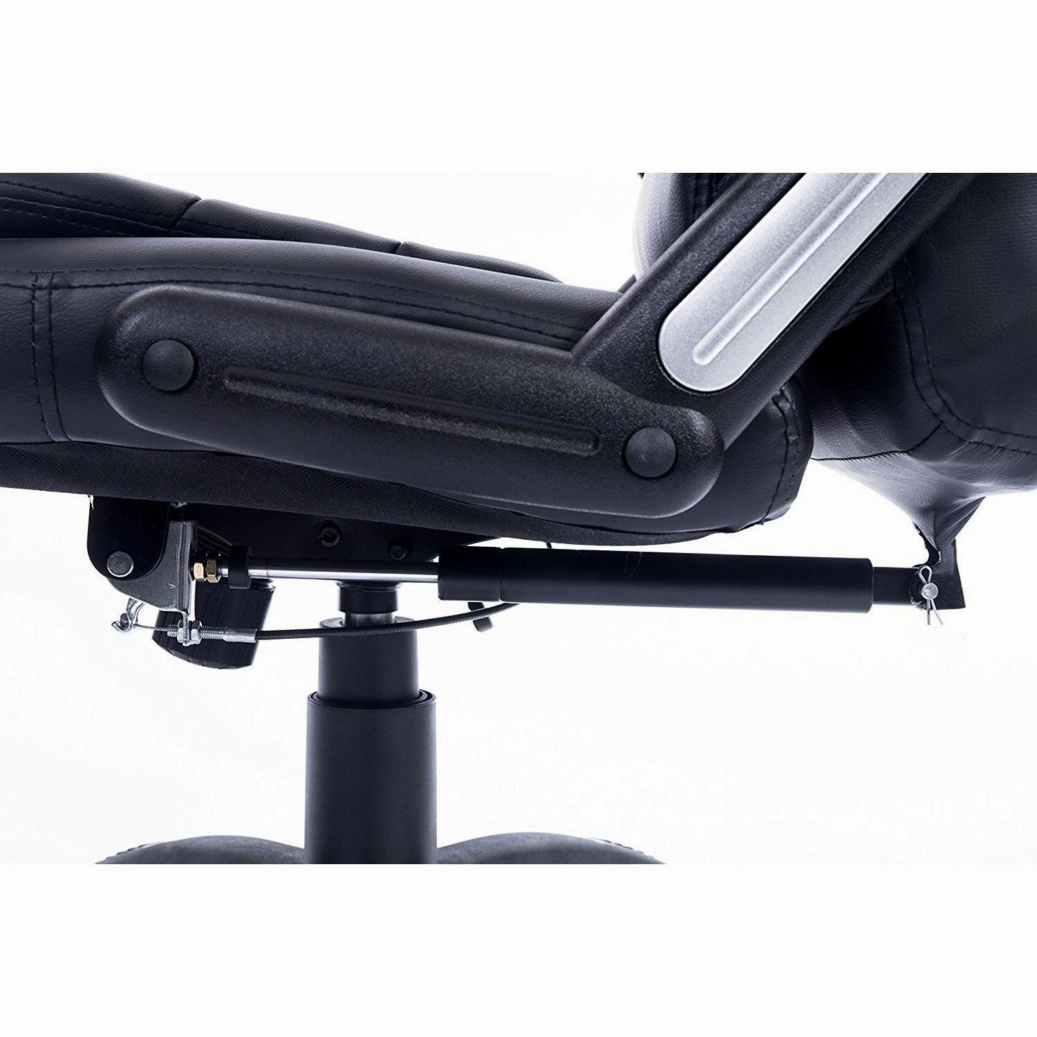 Executive Recline High Back Extra Padded Office Chair, MO17 Black