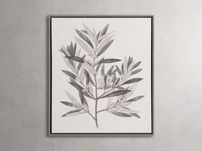 Falling in Leaves II Framed Print