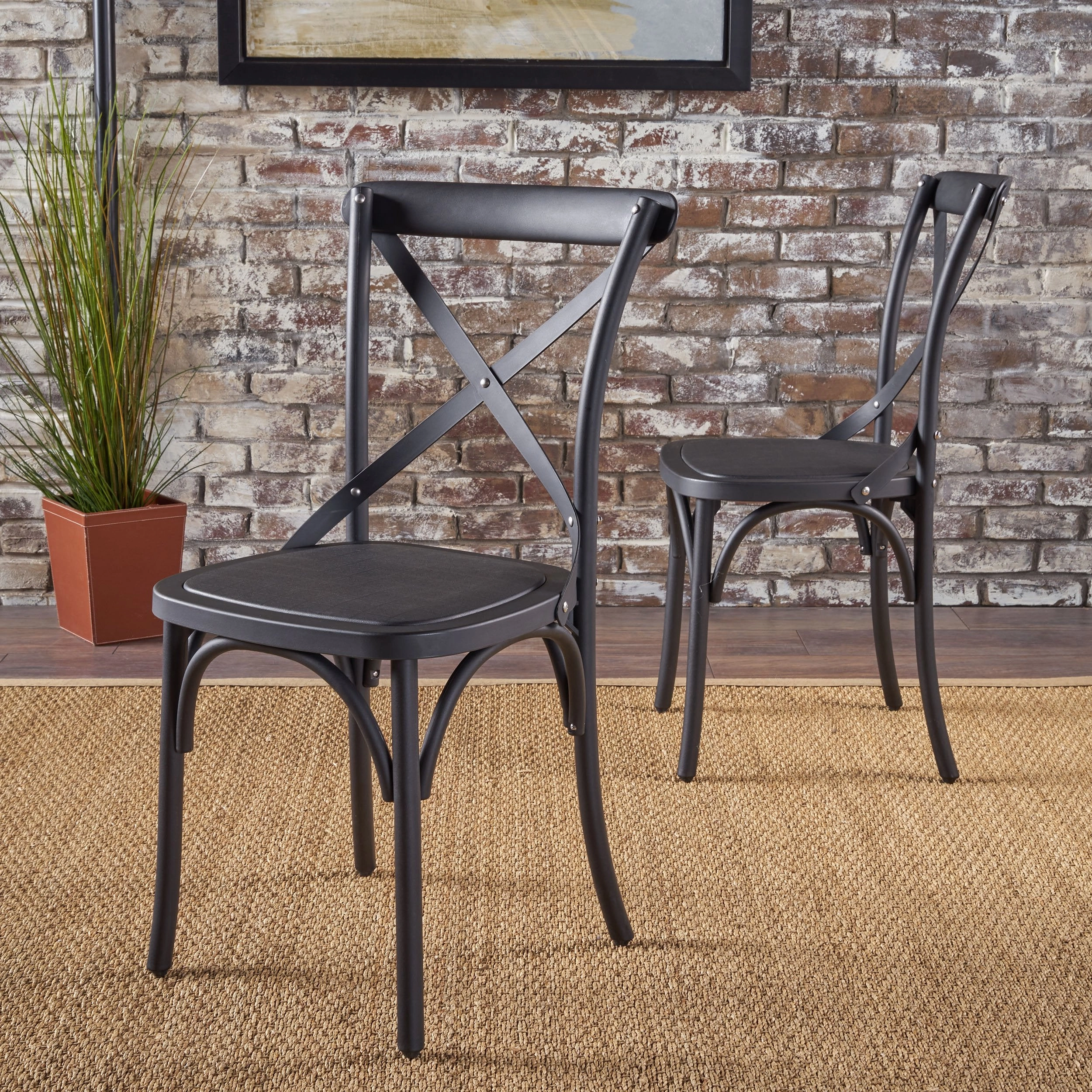 Farmhouse Plastic Nylon Dining Chairs, Set of 2 - NH639103 kitchen accessories, table linens