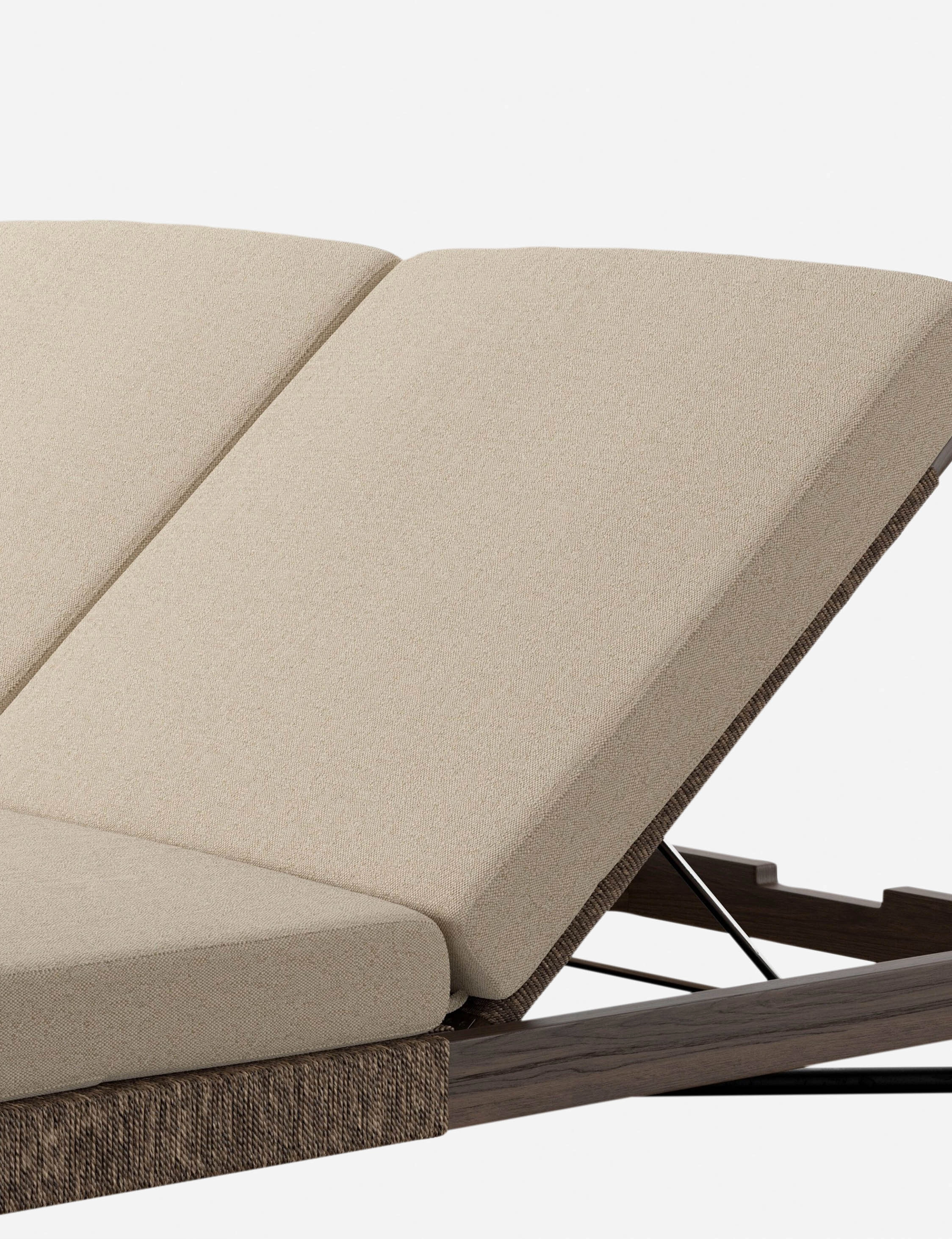 Finnegan Indoor / Outdoor Double Chaise by Amber Lewis x Four Hands