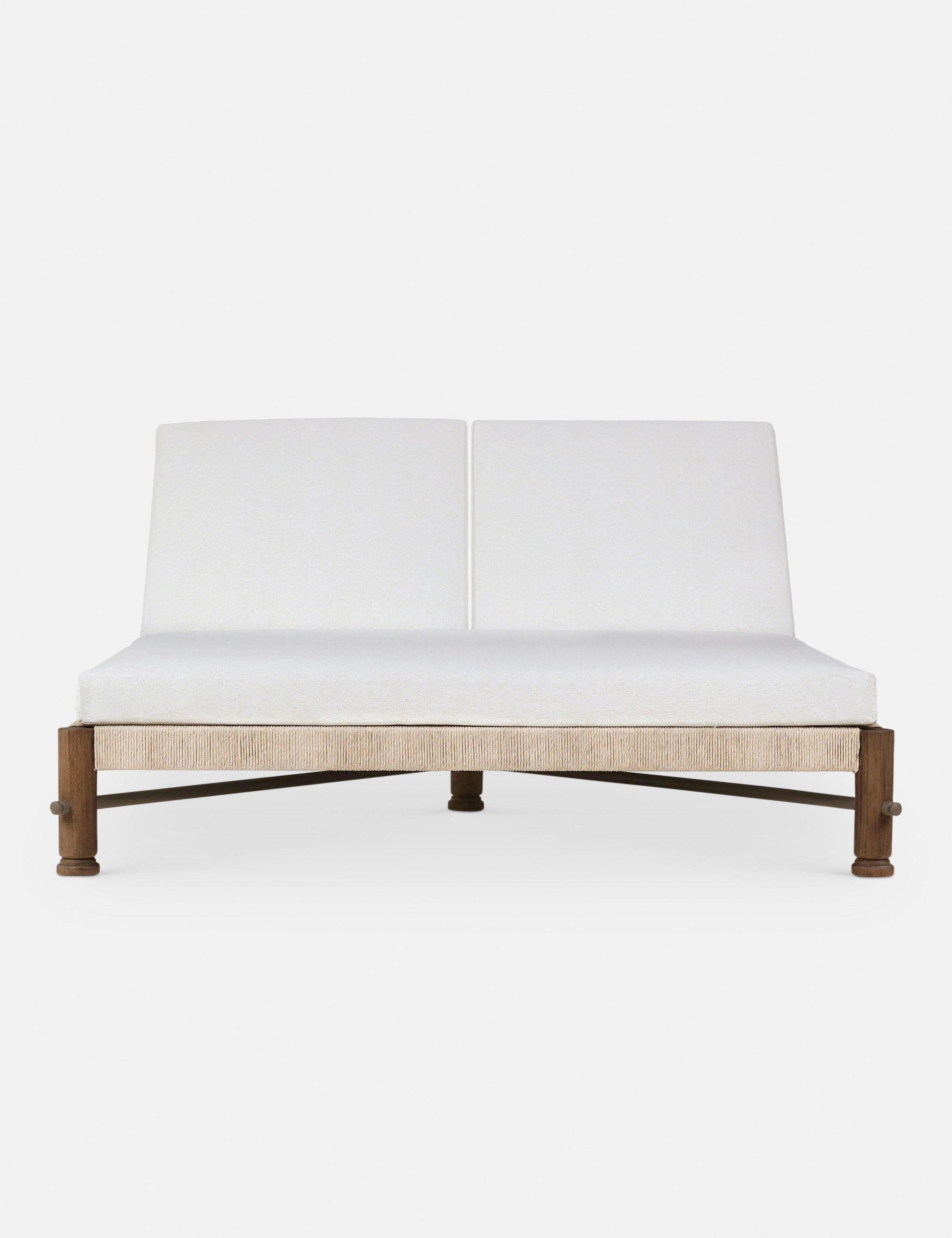 Finnegan Indoor / Outdoor Double Chaise by Amber Lewis x Four Hands