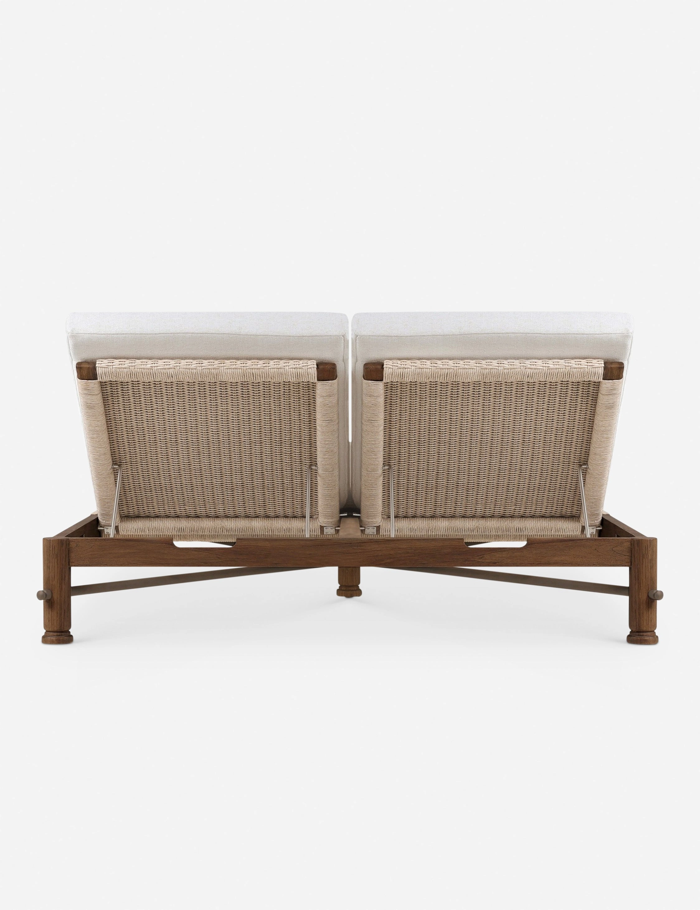 Finnegan Indoor / Outdoor Double Chaise by Amber Lewis x Four Hands