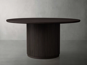 Finnley Round Wood Dining Table