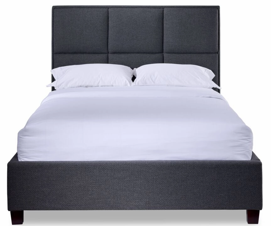 Flair 3-Piece Queen Bed - Grey