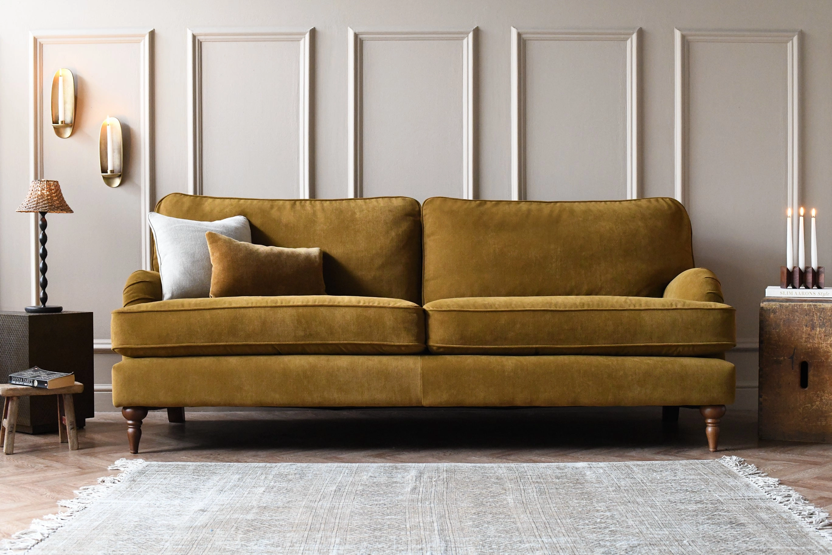 Florence | 4 Seater Sofa | Alhambra Pollen