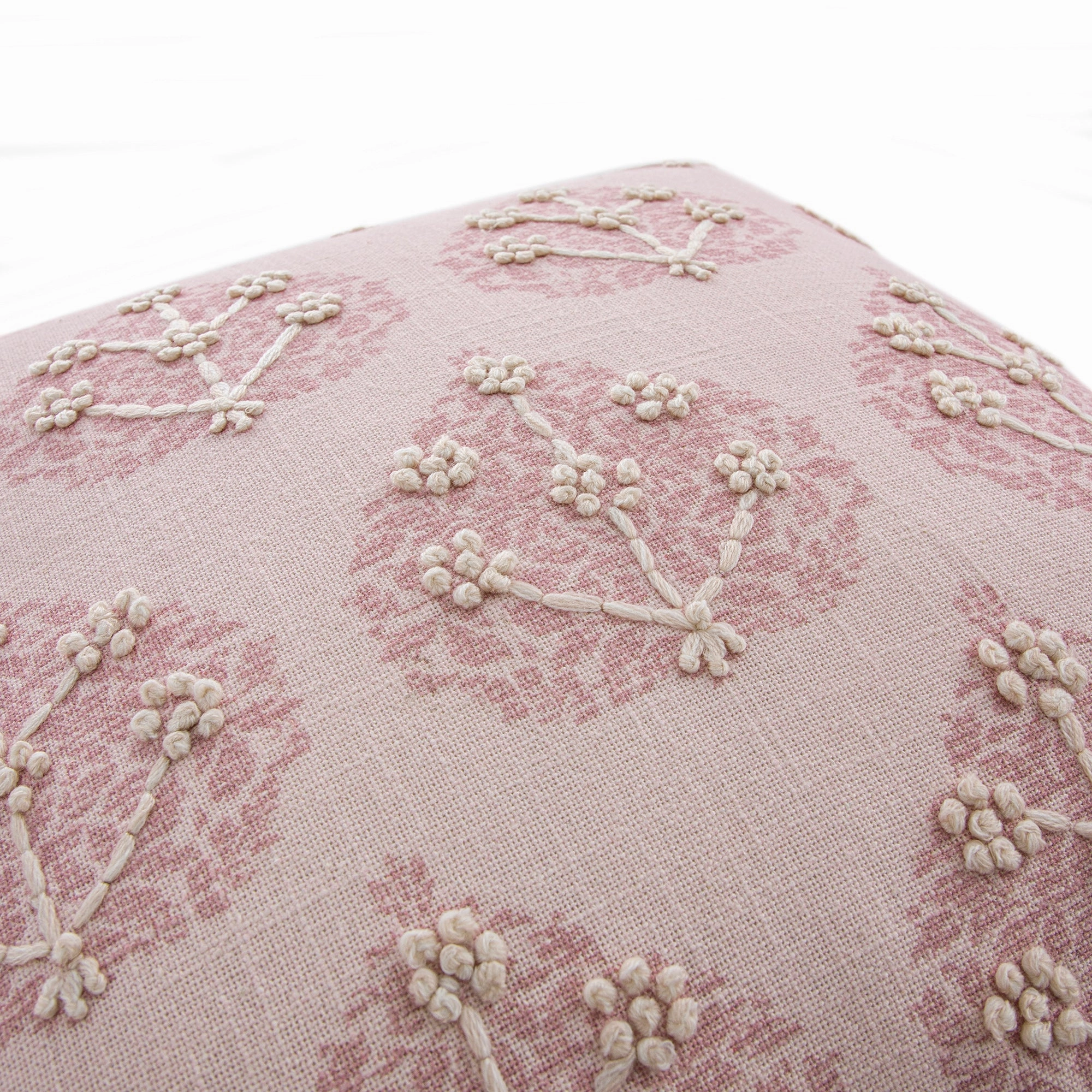 Florence Grove Printed & Embroidered Cushion