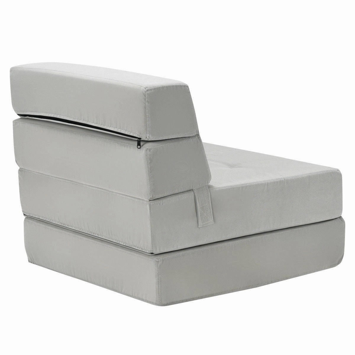 Fold Down Sofa Bed Floor Couch Foam Folding Modern Futon Chaise Lounge