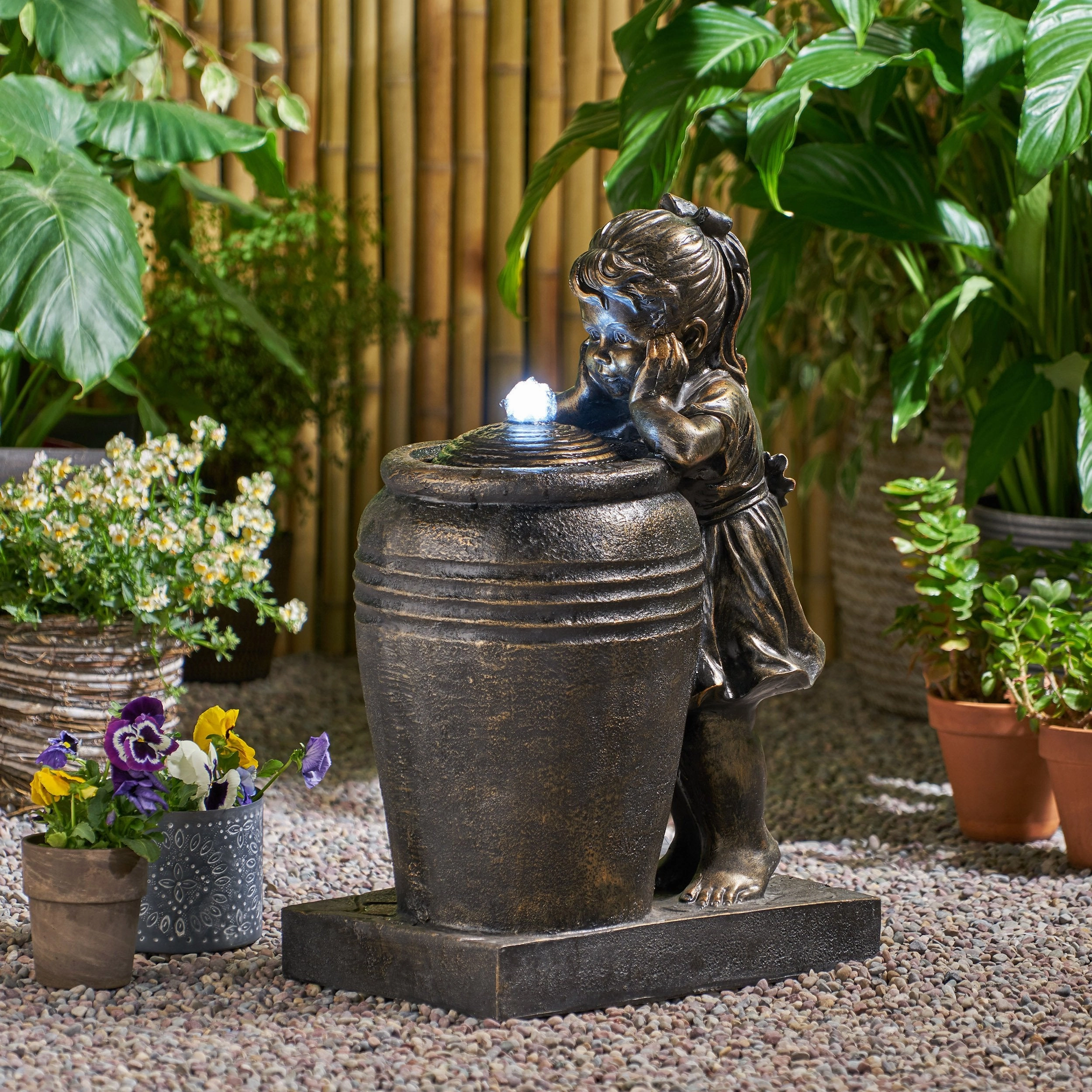 Fountain - NH431213 outdoor party decor, BBQ set