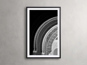 Fragments of Alhambra Framed Print
