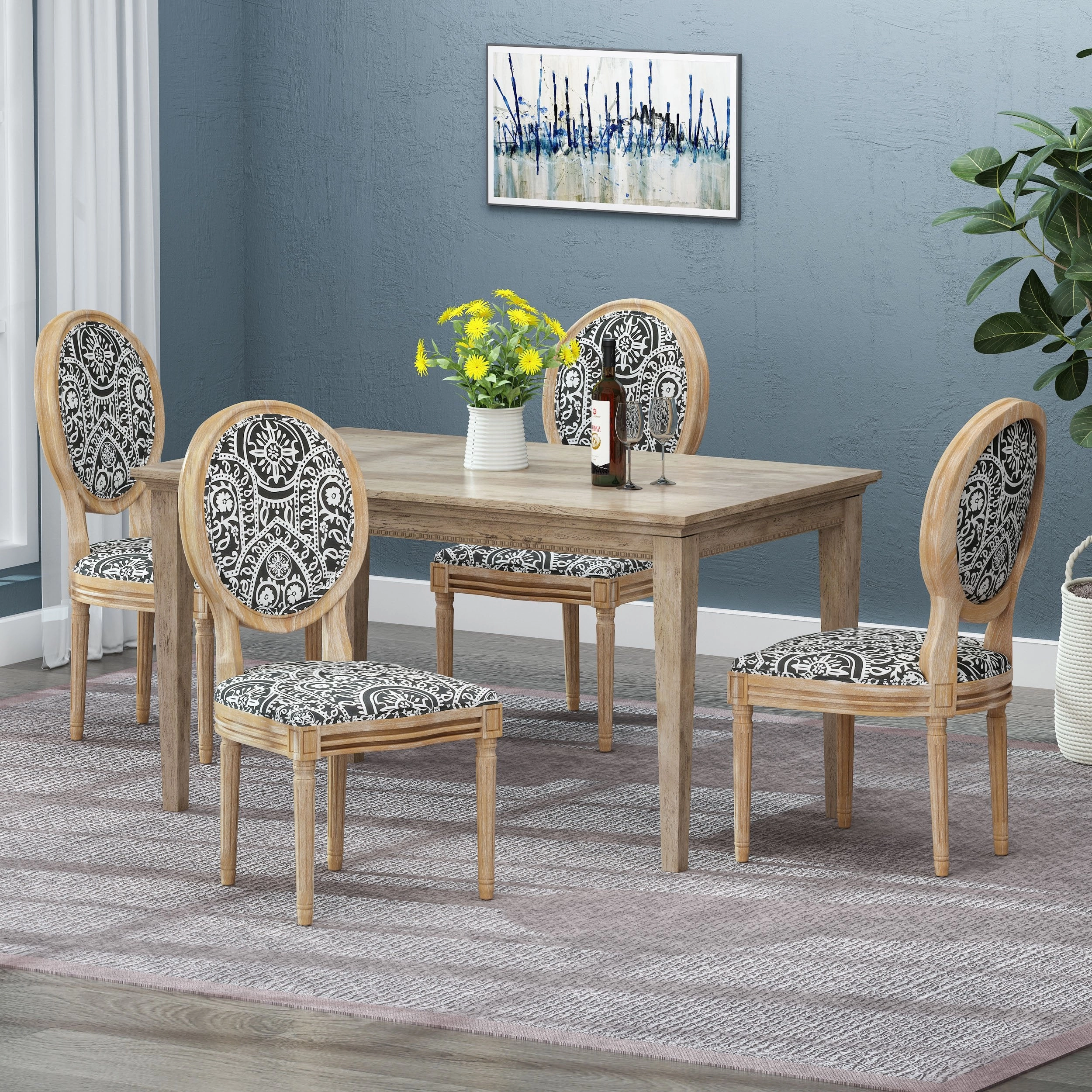 French Country Dining Chairs (Set of 4) - NH008213