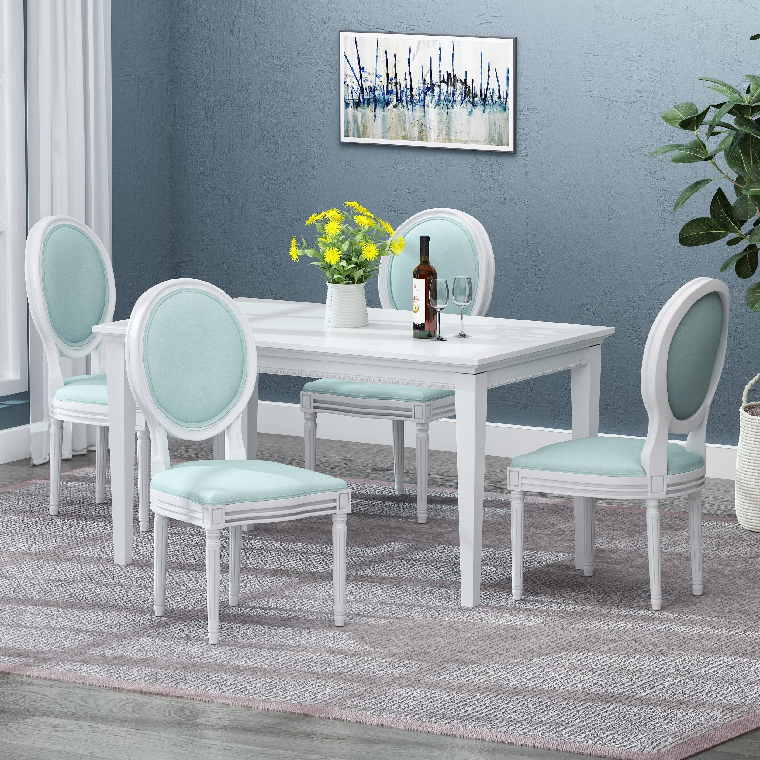 French Country Dining Chairs (Set of 4) - NH008213