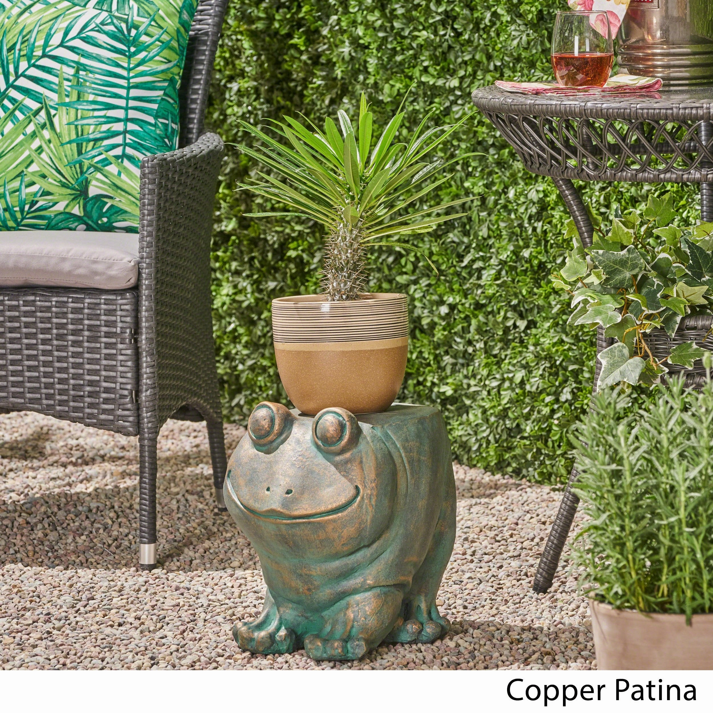 Frog Garden Stool - NH704703
