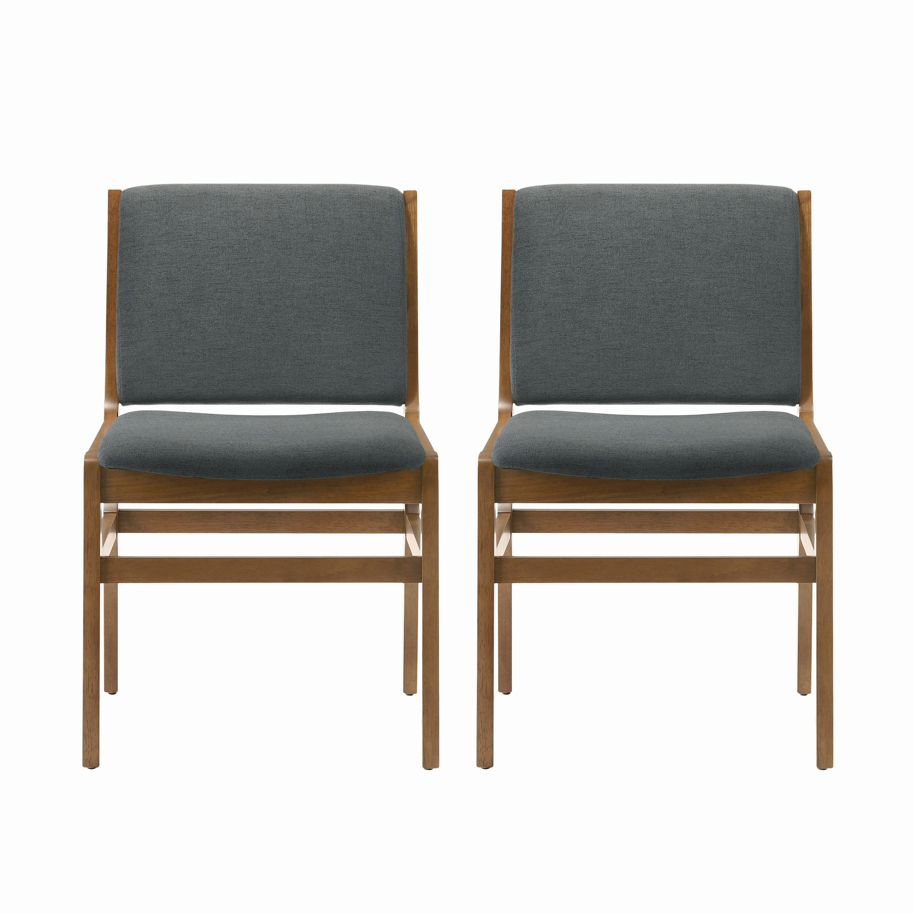 Galtin Contemporary Fabric Upholstered Wood Dining Chairs, Set of 2 kitchen accessories, table linens