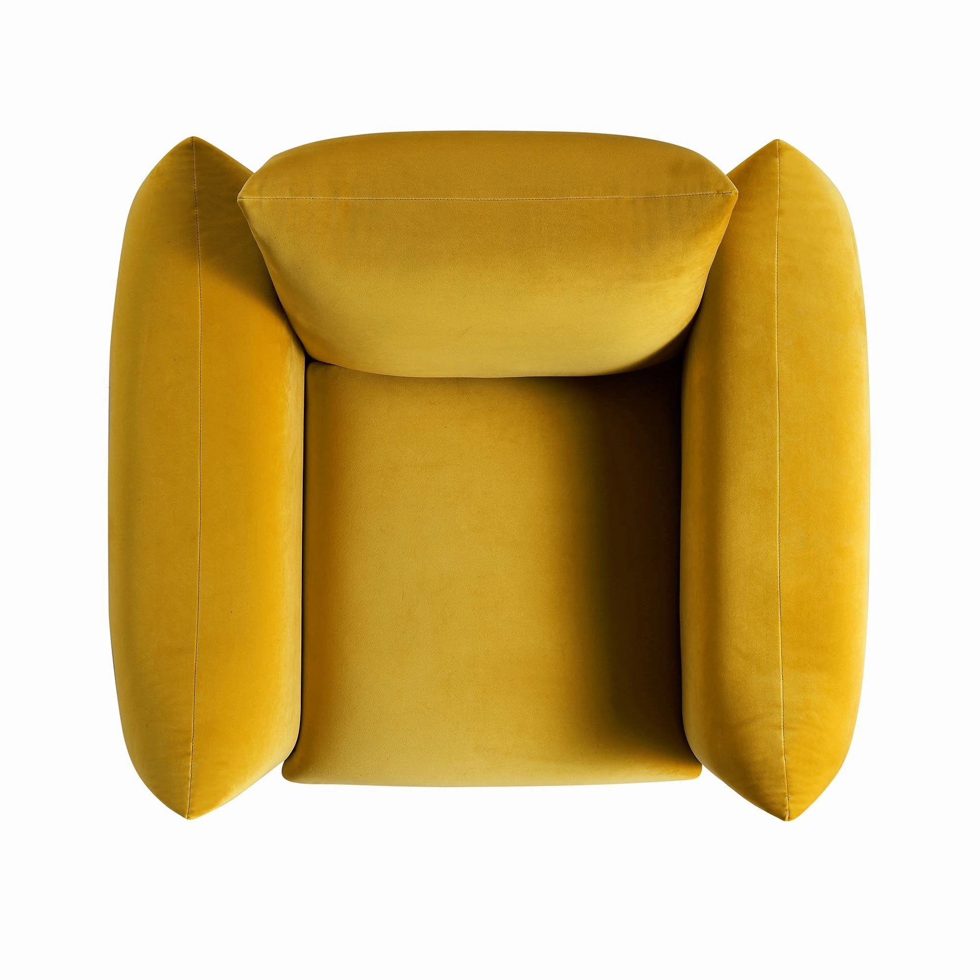 Gianni Armchair, Goldenrod Velvet