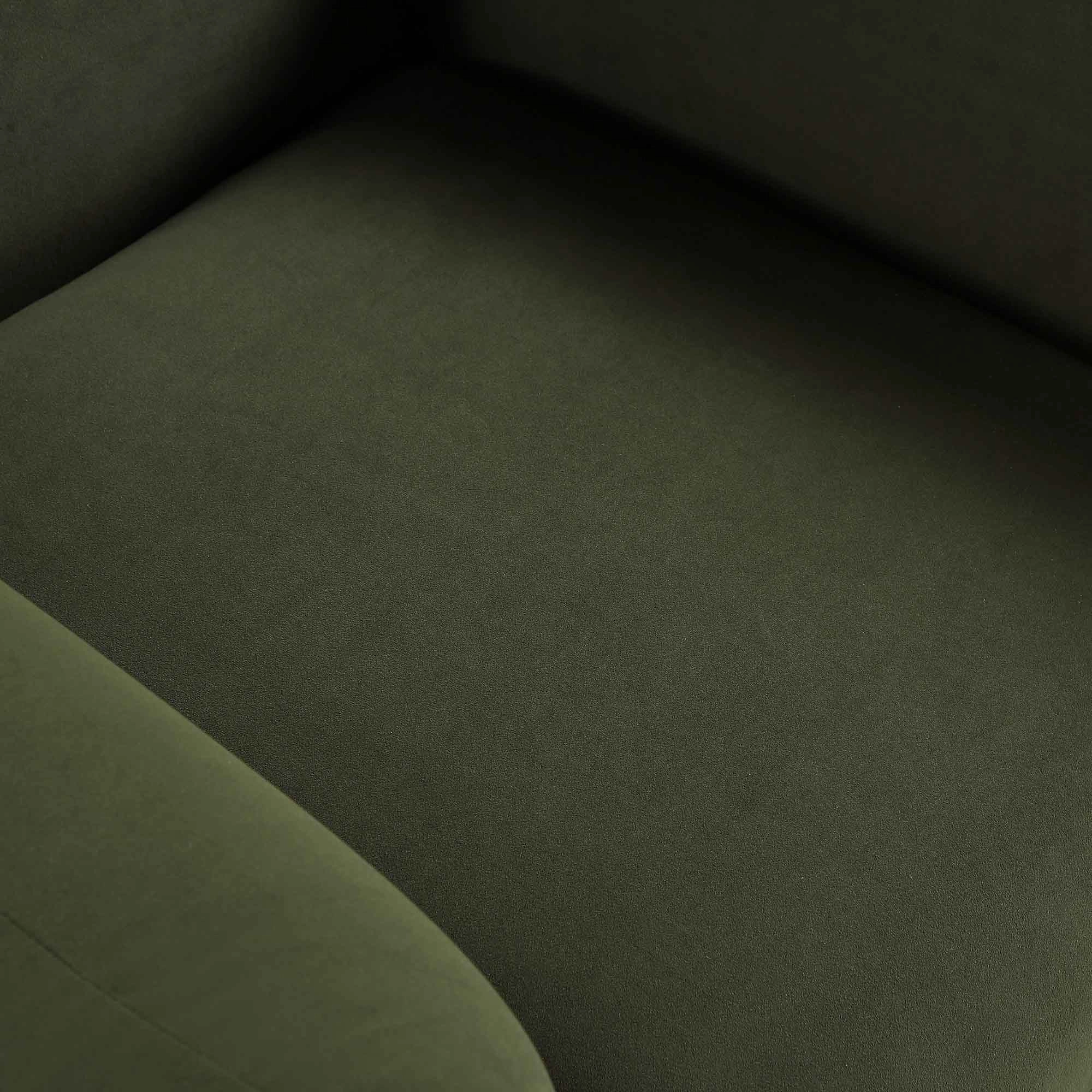 Gianni Armchair, Moss Green Velvet