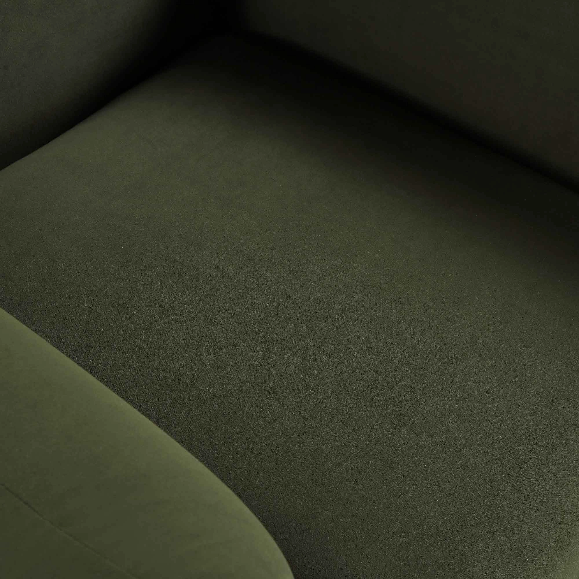 Gianni Armchair, Moss Green Velvet