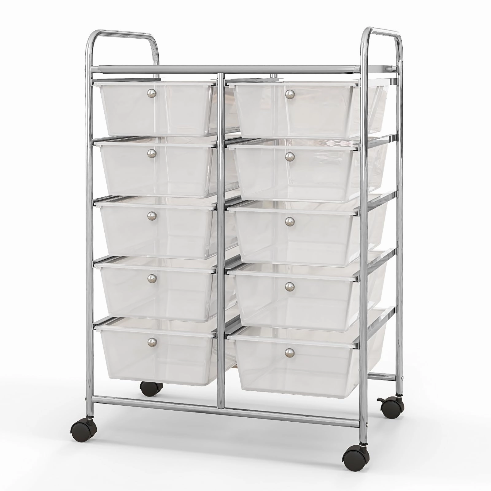 Giantex 10 Drawers Rolling Cart, Classroom Organizers