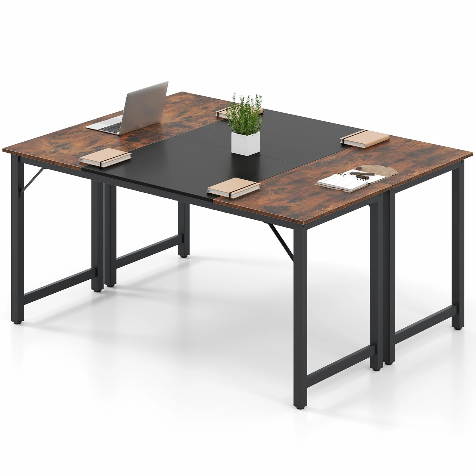 Giantex 1/2/4/6 PCS 63" x 24" Rectangular Large Meeting Room Desk