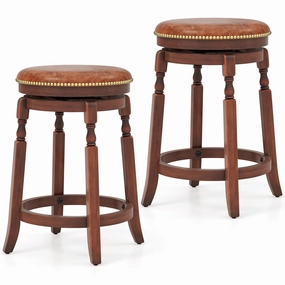 Giantex 24" /29.5" Swivel Bar Stools kitchen towel, placemats