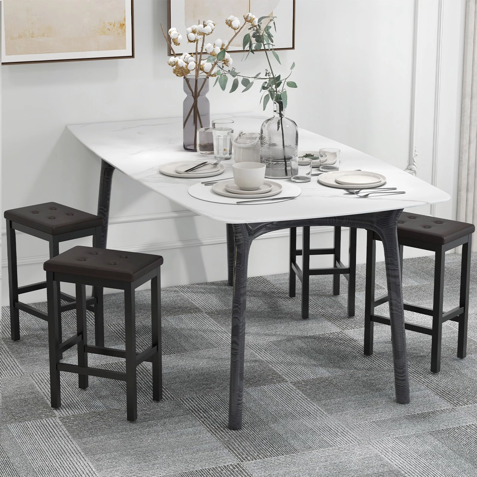 Giantex 24" Bar Stools Set