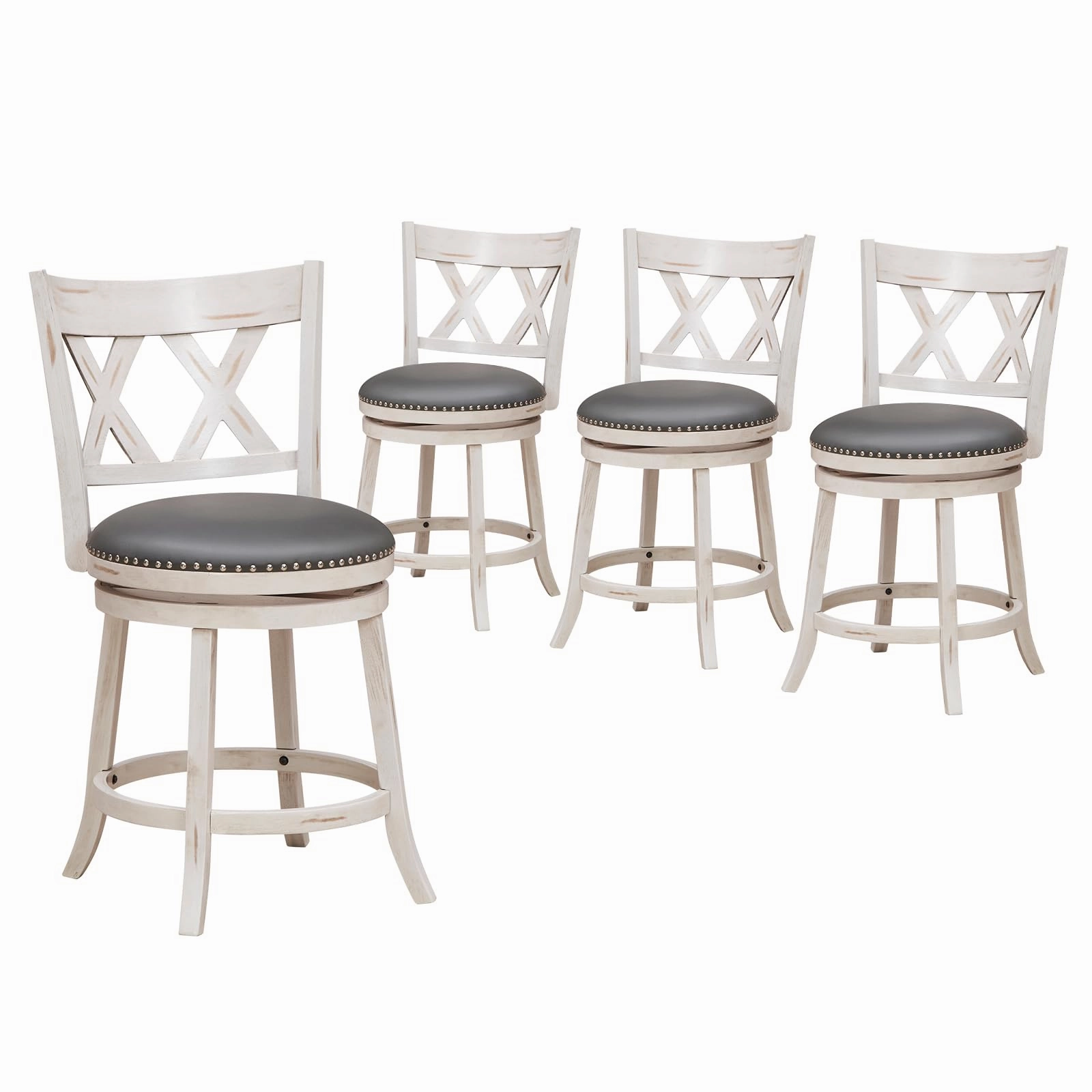 Giantex 25.5" Bar Stools Set kitchen towel, placemats
