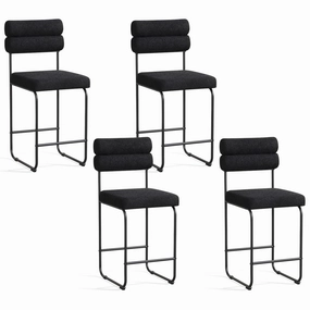 Giantex 26" Counter Height Bar Stools Set of 2/4 kitchen towel, placemats