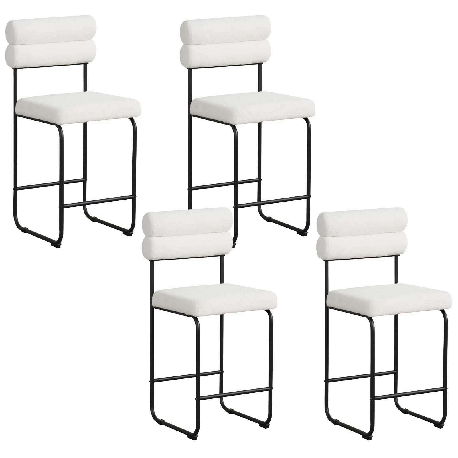 Giantex 26" Counter Height Bar Stools Set of 2/4