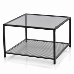 Giantex 27.5" Square Coffee Table console table, hallway table