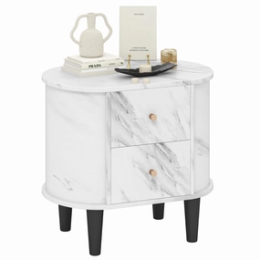 Giantex 2-Drawer Nightstand Set of 1/2 office chair, ergonomic chair