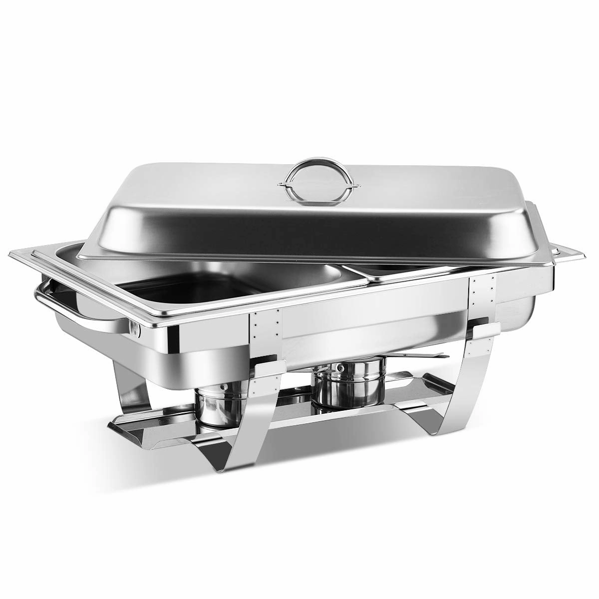 Giantex 2 Packs Chafing Dish 9 Quart Chafer Dishes Buffet Set