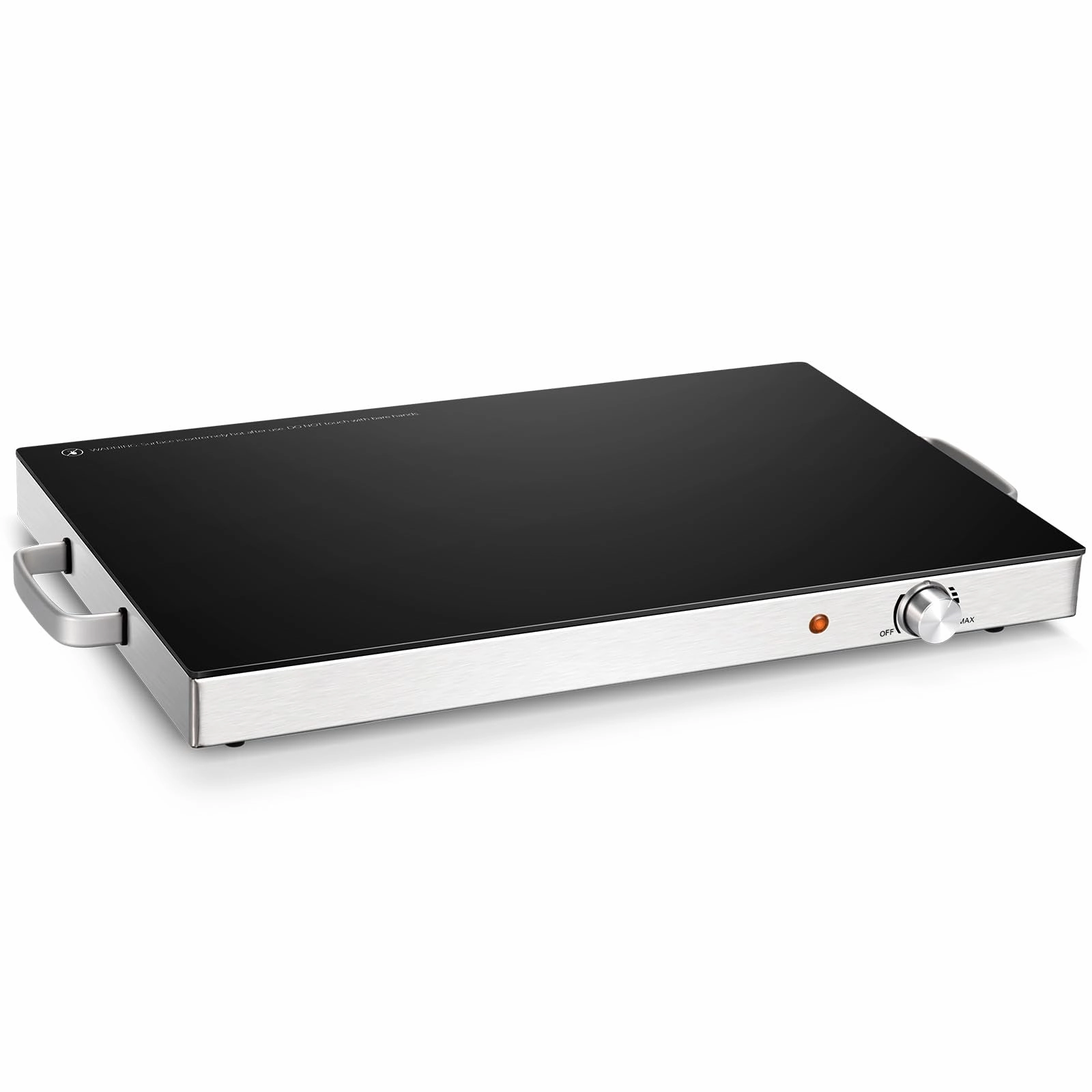 Giantex 2 Packs Electric Warming Tray, 22''x15'' Hot Plate with Adjustable Temperature Control