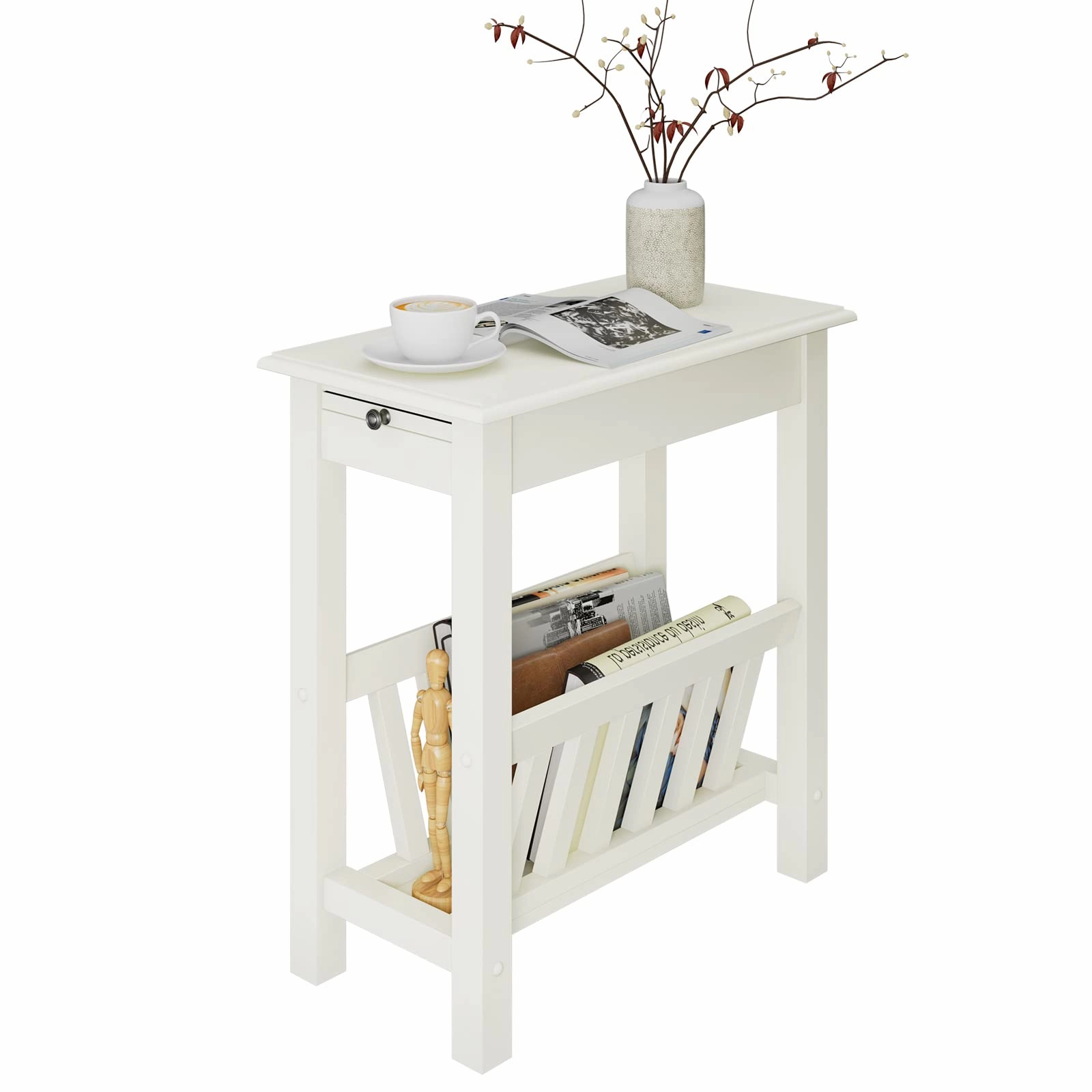 Giantex 2-Tier Narrow End Table