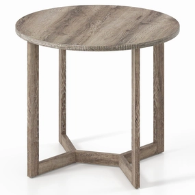 Giantex 36" Round Dining Table for 4 kitchen towel, placemats
