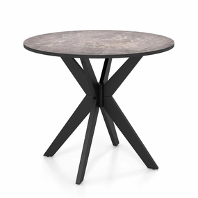 Giantex 36" Round Wood Dining Table kitchen towel, placemats