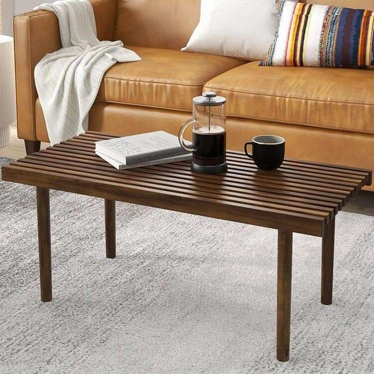 Giantex 39" Wood Coffee Table