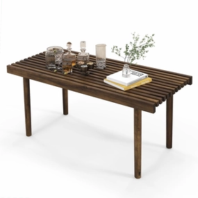 Giantex 39" Wood Coffee Table console table, hallway table