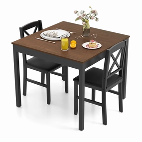 Giantex 3-Piece Dining Table Set for 2 kitchen towel, placemats